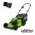 Greenworks accu grasmaaier 60V - 46 cm (4.0 Ah accuset)