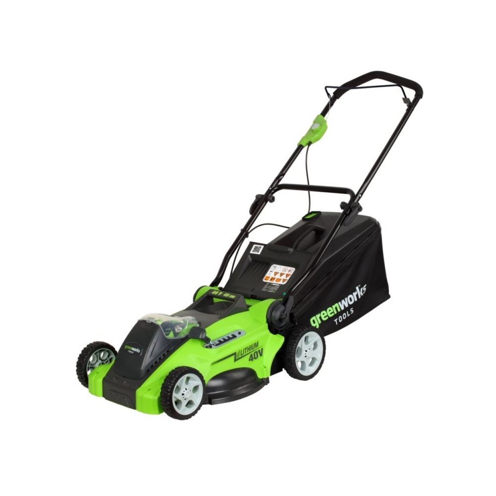 in de buurt fragment Wiskundig Greenworks accu grasmaaier 40V - 41 cm kopen? Bestel nu bij  greenworksshop.com